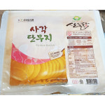 단무지 2 6k 슬라이스 노란 온달 닥꽝 무침 요리 다깡