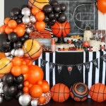 농구공 스포츠 응원 홈파티 벌룬 세트 벽장식