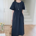 506 끈조절포켓하객원피스 DRDU656