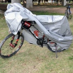 방수 자전거 커버 UV 비 증거 눈 하 야외 보호 중은변흑 차 한 대에 시 수납백