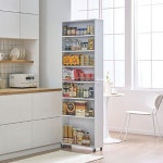 가구산책 슬라이딩 틈새 수납장 200 H7108 AYJ546