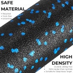젠키골드 미니 마사지 폼 롤러 고밀도 - 100 재활용 무독성 소재 여행용 포켓 사이즈 풋 아치 다리 팔 타겟 방수 내구성