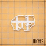 베이커로지 웜뱃 쿠키 커터 - 베이킹 공예를 위한 상세한 비스킷 디자인 퐁당 반죽 점토에 이상적입니다