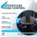 맥노트 M3 슬로우 리트랙션 공기 수상 안전 호스 릴 3 8 x 50피트 PN M3D-SSAW3850