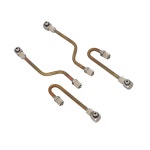 106 업그레이드 부품 굴삭기 차량 엔지니어링 구리 RC JD 유압 14 파이프 세트 One 51 Pipe