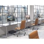 마운트잇 인체공학적 발 받침대 책상 밑 텍스처 마사지 표면이 조절 가능한 틸트 사무실 밑의 작업 -