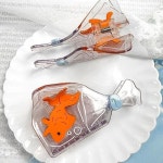 비즈아이 헤어집게핀 봉지물고기집게핀 94x53mm 1개 H-056