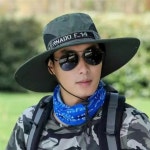 카키 챙넓은 자외선차단 여행 여름 썬캡 벙거지 밀짚 모자 라탄 j FHLH5Y