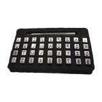 가죽각인 알파벳 이니셜 가죽공예 DIY 스템퍼세트 36PCS