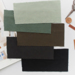 자투리 대한방직 바이오워싱린넨 그린계열