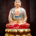 불상 부처님 피규어 세라믹 불단 소형 탁상용 12 관음 백의GY