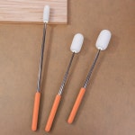 도자기 흡수성 스폰지 텔레스코픽 스틱 조각 홀더 DIY 세라믹 던지기 트리밍 도구