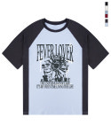 그레이버 그레이버 UNISEX FEVER LOVER 래글런 반팔티 G D -RTS 25 -1-2R