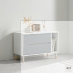 직코몰 2단 서랍 선반 수납장 800 2단서랍장 다용도수납장 서랍장 G9182
