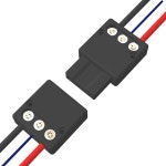 차량 앰프 전원 서브우퍼용 퀵 릴리스 커넥터 - 4AWG 8AWG 케이블과 호환 앰프 액티브 베이스 시스템 오디오용 고속 플러그 분리 1팩