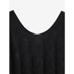 씨씨콜렉트 크로쉐 다이아 조직 니트 탑 C252KST034