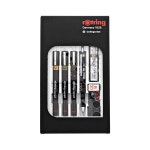 ROTring Isograph 테크니컬 드로잉 펜 세트 3펜 칼리지 세트 0 2 0