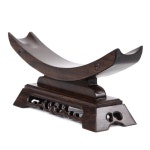 검 거치대 대나무 인테리어 칼 소품 아이보리랙 1호 받침길이 도검 좌대 18 코끼리 흑단나무 진열대 1호