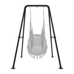 탈레코 기어 스윙 스탠드 최대 하중 330파운드 헤비 듀티 실외 또는 실내 걸이 해먹 의자 스탠드만 미포함