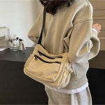 베이직 투지퍼 캐주얼 크로스백 크로스백 여자가방 숄더백 여성가방 토트백 에코백 지퍼백 여자코디