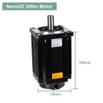 스텝퍼 모터 드라이버 키트 3 상 Nema34 4 5 8 5 12 16 20 24 35 50Nm 14 샤프트 CHINA 06 Nem AC80-240V EC3522 01