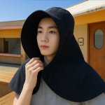 여름 대왕 햇빛가리개 단추모자 목가림 농사 갯벌체험