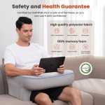 케두와 독서 베개 노트북용 랩 데스크 게임용 메모리 폼 작업 코바늘 뜨개질 게임 또는 침대에 앉기 위한 팔걸이 소파 Large