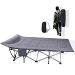 카코 접이식 캠핑 침대 헤비 듀티 600파운드 휴대용 캐리백이