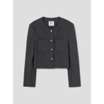 에잇세컨즈 라운드넥 자켓 325311LY24