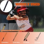 Autends 1 배트 그립 야구 소프트볼 하키 멀티 스포츠 핸들용 내구성 그립 테이프 1