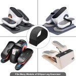 검윅 다리 운동기 트랙션 스트랩 시니어용 책상 밑 타원형 페달 밴드 전기 타원 장비의 안전성 안정성 GUM-2