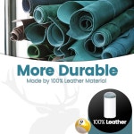 당구장 큐 팁 - 스누커 홈 클럽 바 게임을 위한 보관함 가죽 헤드가 당구 스틱 슬립온 교체 액세서리 키트 SOLROS 22PCS