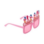 생일 파티 아이스크림 테마 안경 핑크색 파티용