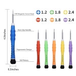 안경 선글라스 전자제품 소형 장난감 PC 시계 시계용 정밀 드라이버 6종 세트 미니 전문 도구 키트