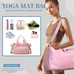 풀로네이 요가 매트 가방 여성용 스포츠 짐 스트랩이 달린 경량 가방 캐리어 캐리올 토트백