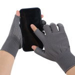 미끄럼방지 작업용 2구 반장갑 1봉지 12개