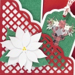 격자 저널 포켓 다이 컷 장식 광장 폭포 플랩 금속 절단 스텐실 카드 만들기 스크랩북 앨범 1 H8741