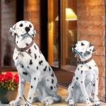 달마시안 모형 강아지 야외 장식품 조각상 가로40 대형 조형