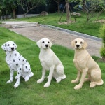 달마시안 모형 강아지 야외 장식품 대형 조각상 조형 가로40