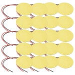 20PCS 피에조 요소 경보기 센서 트리거 드럼 디스크 와이어 구리 압전