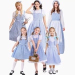 도로시옷 오즈의 마법사 무대 코스프레 의상 할로윈 프레