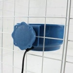 반려견 보온 물그릇 반려묘 형식 얼지않는 가열 파란색