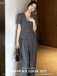 단정무드 모던룩 투피스 M- TT-1296