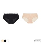 EBLIN 에블린 투톤 헴팬티 EBWQD4T10M