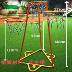 농구골대 휴대용 4구 미니 농구대 탈부착