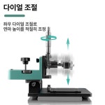 금속 공예용 핸드피스 가공 드릴 공압 공구 조각기 후면 카메라 린넨 꽃 다이아몬드 1개