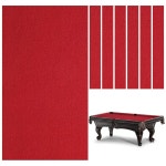 안제탄 당구 천 8피트 당구대용 8 53피트 당구대 펠트 가정 클럽 바에 사용되는 6개의 천 스트립이 보호대
