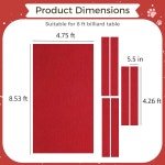 안제탄 당구 천 8피트 당구대용 8 53피트 당구대 펠트 가정 클럽 바에 사용되는 6개의 천 스트립이 보호대