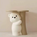 간이협탁디자인 집들이 협탁 간이 인테리어 사이드테이블 4잎클로버