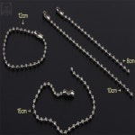 퀸스가든 메탈 구슬줄 은색구슬줄